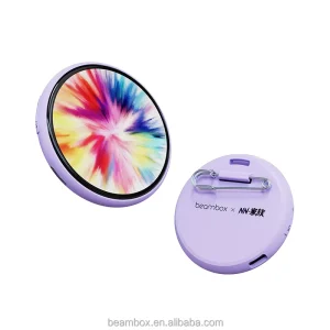 AI Tech Smart for Nano Badge for APP Controlled Electronic Badge IPS Touch Screen for Promotional Gifts ACG