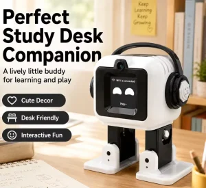 AI Version Desktop EMO Robot ESP32 S3 Smart Interactive Chatting Dancing Robot Image Recognition Type C Charging DIY Development