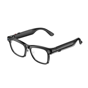 AI Voice Assistant Real time Translation 800W HD Camera AI Smart Glasses Dual Speaker 7 Hour Working Type C Fast Charging