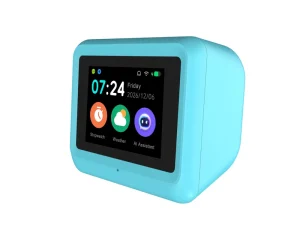 AI Voice-Controlled Smart Kids Alarm Clock White Noise Sound Machine Timer Robot Toys for Boys and Girls