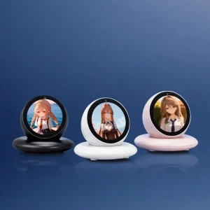 AI Voice Interaction Educational Dialogue Robot Office Assistant In Car Smart Chat Function Children Adults 360 Degree Rotation