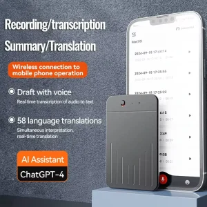AI Voice Recorder With ChatGPT Real Time Transcription Summarization Call Recording Meetings Lectures