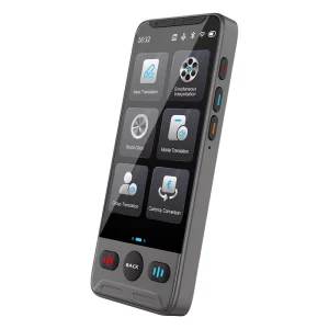 AI Voice Translator IPS Octa-core ARM 142 Languages Touch Screen WiFi Hotspot Transcription Portable Mini Translator
