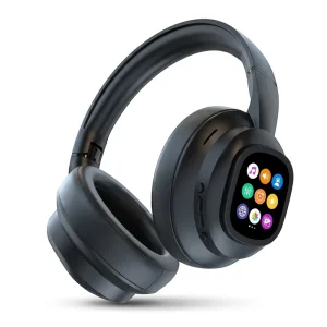 AI X1 Pro Smart ANC Headset Translation Display 30H Battery for 6.0 IP65 Waterproof RGB LED Lights Metal Mobile Phone