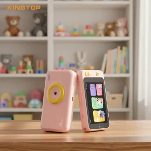 AI-powered Kids Learning Camera – 1080P HD, 1700mAh, ChatGPT Support, STEM Education Tool for Schools
