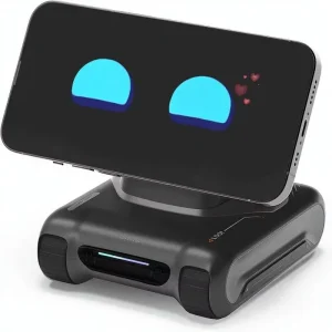 AI-powered Plastic Desktop Robot with Tracking Recording Voice Chat Rechargeable Battery Intelligent Companionship