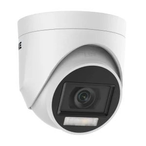 ANNKE 2MP for Home and Business Surveillance TVI Security Camera Smart Dual Light Microphone 2.8mm Lens CCTV Analog Camera