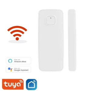 APP Compatible WiFi Door Open Sensor Alarm System Battery Operated Easy Installation Free Message Push