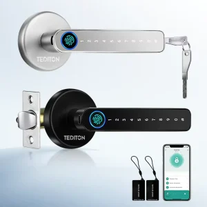 APP Remote Control Cerradura Inteligente Handle Keyless Entry Fingerprint Lock Password Electronic Smart Door Lock