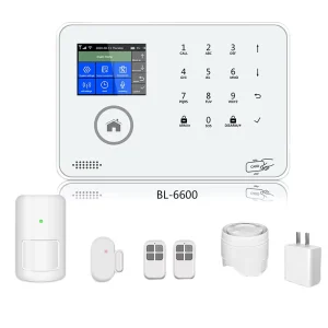 APP SMS Call Alert Home Security Alarm Set Wifi GSM 4G Wireless Tuya Smart App 433MHz Home Alarm System