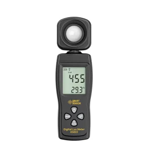 AS803 High Precision 1 LUX Resolution Illuminance Meter Brightness Detector Tester 2 Samples/Second Lumen Visible Photometer