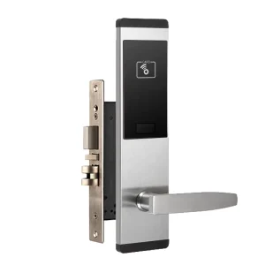 ASHOME Smart Hotel Management System Lock Memory Card Digital Electronic Safety Keyless Stainless Steel Handle Grade C Security