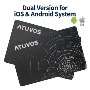 ATUVOS Wireless Rechargeable for GPS Navigation IOS Android AIROHA Chipset Ultra Thin 1.6mm Waterproof GPS Locator