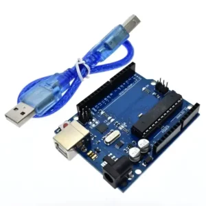 ATmega328P Development Board 16MHz AVR Microcontroller USB Board Breadboard Compatible STEM Robotics Kit