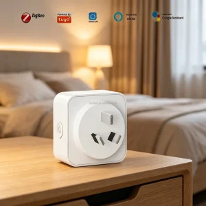 AU NZ Zigbee 3.0 Smart Plug Energy Monitoring Dual Relay Double Pole Remote Control Timer Smart Socket OEM Factory