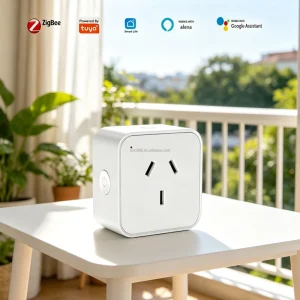 AU Plug Tuya WiFi Smart Socket 16A Energy Meter Remote Control Timer Smart Home Support ESP8685 Moudle Reset Firmware