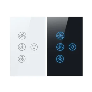 AU US Standard Smart WiFi Fan Light Switch 120V Alexa Google Home Voice Control Wall Control for Ceiling Fan WIFI Smart Switch