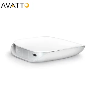 AVATTO Smart Home Assistant Tuya Zigbee3.0 Smart Gateway Hub WiFi BLE Mesh APP Remote Control Work with Tuya Smart Life APP