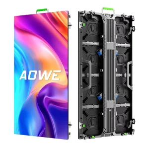 AWOE Ultra Slim Indoor Fixed LED Video Wall Screen Display SMD Technology 4K 8K Full Color HD P1.2 P1.5 P1.8 P2 P2.5 P3