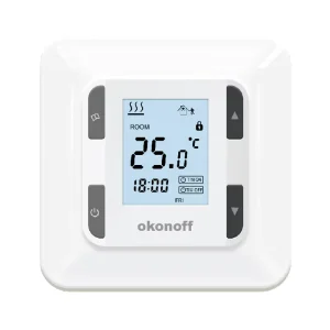 AZ43E digital Weekly Programmable 16A Electric Underfloor Heating Room Thermostat