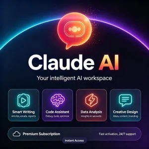 Abbonamento Claude AI Ufficiale Piano Pro Accesso IA Per Aziende