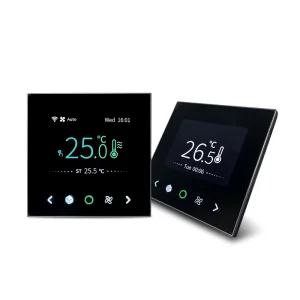 Ac Smart Thermostat Smart Modbus Rs485 Room Fan Coil Thermostat