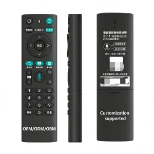 Accept Custom Logo Hot Selling New Universal Voice Remote Control Suitable for Smart Remote Control