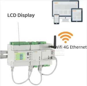 Acrel Din Rail Multi Loop IoT Energy Meter ADW210 Multi Circuit Smart Power Monitoring Device 3 Phase Data Logger RS485