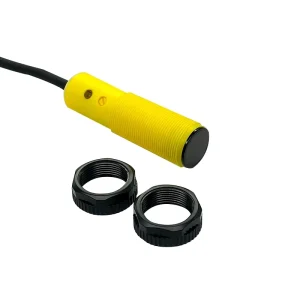 Adjustable Diffuse 10cm Sensing Distance Photoelectric Switch Sensor IP67 Optical Sensors For Detect The Level Of Tank