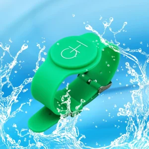 Adjustable NFC NTAG213 Silicone Wristband Waterproof Weatherproof for Smart Locks Office Entry Leisure Complexes