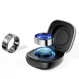 Adjustable NFC RFID T5577 Smart Ring Waterproof for Men Women Business Card Membership Card Hotel Use Titanium