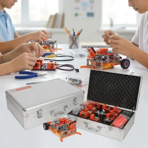 Advanced AI Robotics Education Kit with WeeeCode for AI IOT & Robotic Programming Level Up Class Teaching