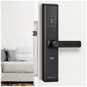Advanced Digital Double Sided Keyless Smart Locks Fingerprint Smart Door Handle Lock Wifi Security System