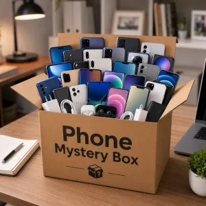 Advanced Electronics Mystery Box Smartphone Computer Gaming Console Noise Cancelling Earphones Smartwatch Charger for Retailers