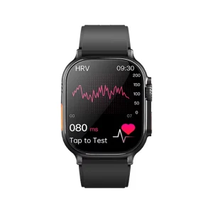Advanced Health Monitoring Smart Watch with 4G LTE SIM Card Touch Screen for Fitness Tracking & Family Care Square Shape