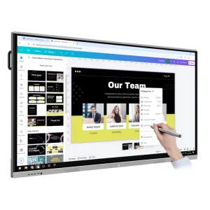 Advanced Multi Touch Interactive Whiteboard for Meeting Room Business Training Education and Video Conference