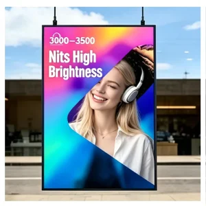 Advertising Digital Signage Facing Window Lcd Display OEM ODM Support