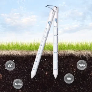Agricultural RS485 4G Multi layer Digital Soil Quality Tester Equipment Tube NPK Moisture Humidity Conductivity Soil Tester
