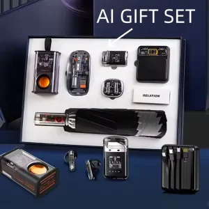 Ai Intelligent Interactive Robot Toy for Kids Voice Remote Control Programmable RC Smart Switch Gift Set