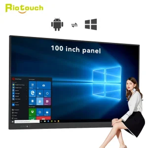 Ai Smart Board 65 75 86 98 110 Inch for Teaching Interactive Flat Panel Whiteboard Classroom Interactive Board