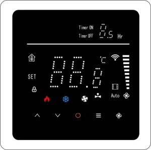 Air Conditioner Modbus Thermostat of Smart Google Air Conditioning Thermostat for Fan Coil Smart Wifi Digital Smart Thermostat