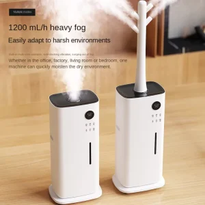 Air Humidifier High Mist Output Bedroom Sprayer Commercial Large Four Spray Moisturizing Smart Sterilization Model 17L Capacity