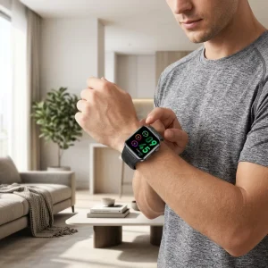 Air Pump airbag Blood Pressure Smart Watch AI Voice Assistant+Bluetooth Call Smart Watch Health Data Monitoring Watch