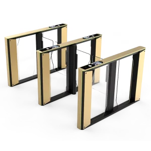 Airport Biometric Access Control System Smart Turnstile Gate for Passenger & Staff Identity Verification Security Management
