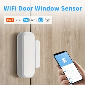 Alarm Function Wireless Battery Powered Wi-Fi Control Smart Home Products Devices Smart Security Systems Door Open Alarm Sensor