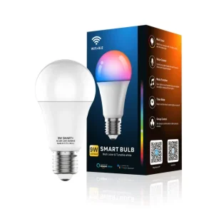 Infrared Remote-Controlled Dimmable Alexa/Google Assistant iOS/Android RGB W E27 WiFi App Tuya Smart LED Bulb