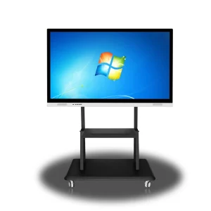 All-In-One Large-Format Conference Display Multi-Functional Tablet Video Conference System Floor Stand Infrared Touch Screen