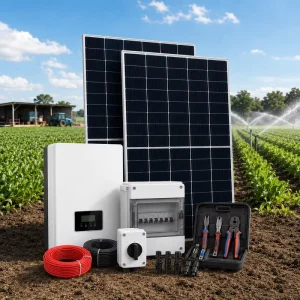 All One Grid Lead Battery 15 80Kw MPPT Solar Energy Storage Farm System Kit