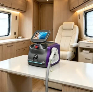 All Skin Types 808nm 1064nm 755nm Diode Laser Hair Removal Machine Semiconductor High Power Portable Commercial Use