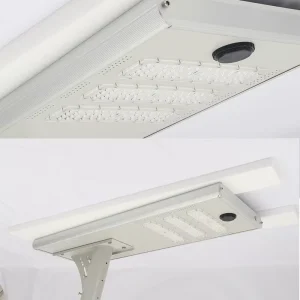 All in One 500W Solar Street Lighting System 90W 6V LED IP65 Waterproof Auto On Off Dusk 6000K Daylight 2 Year Warranty Solar